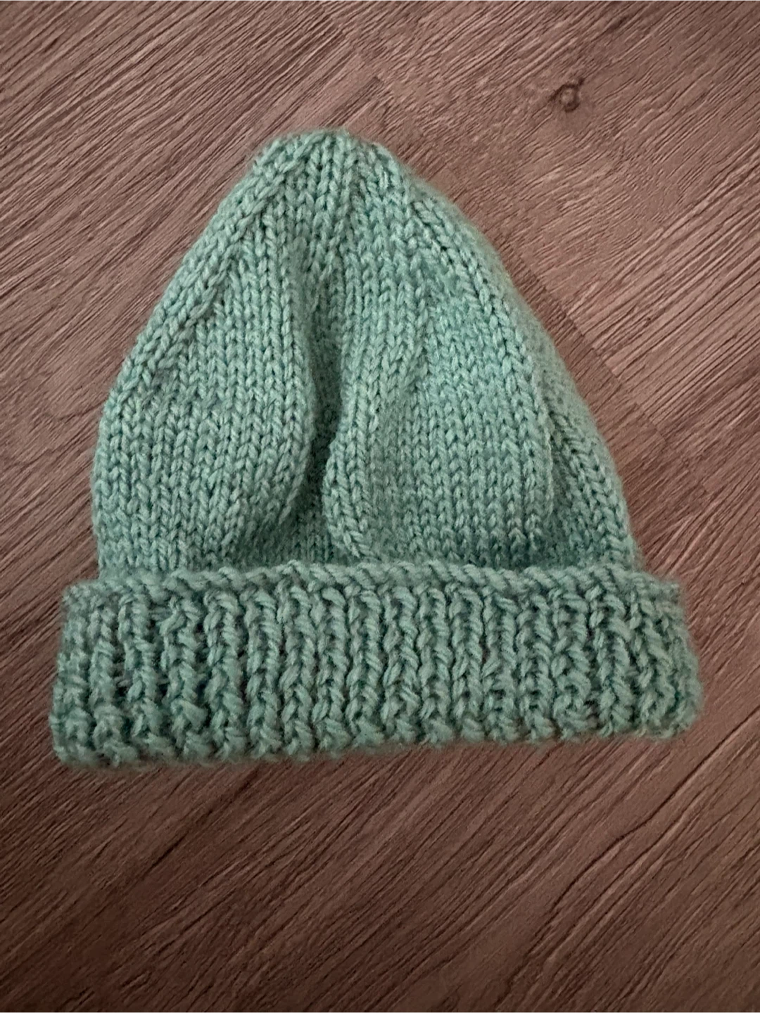 Set of 4 Hand-Knitted Baby Hats - photo 4