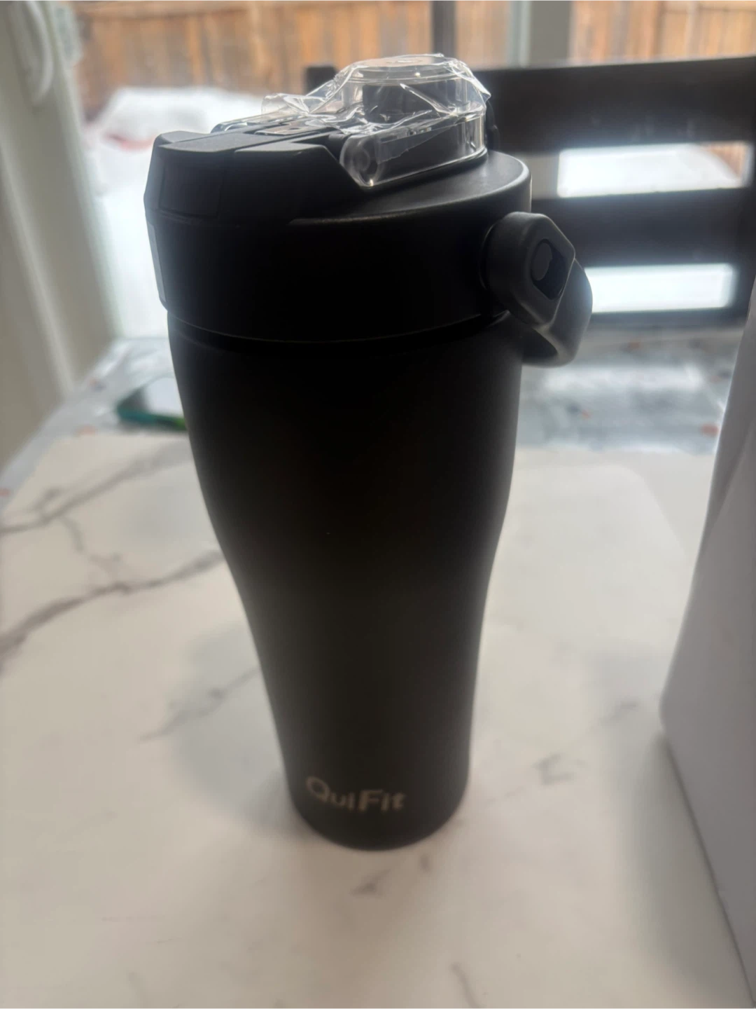 QuiFit 1L Stainless Steel Thermos – 12H Hot / 24H Cold - photo 3