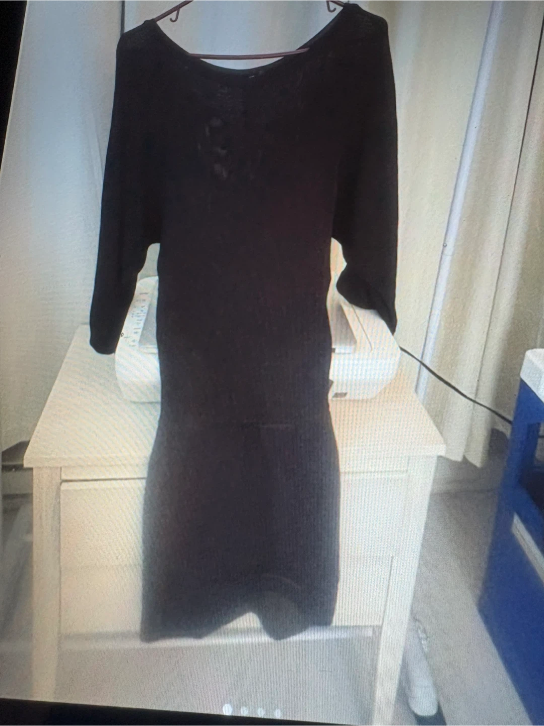 Robe noire, taille XS Guess