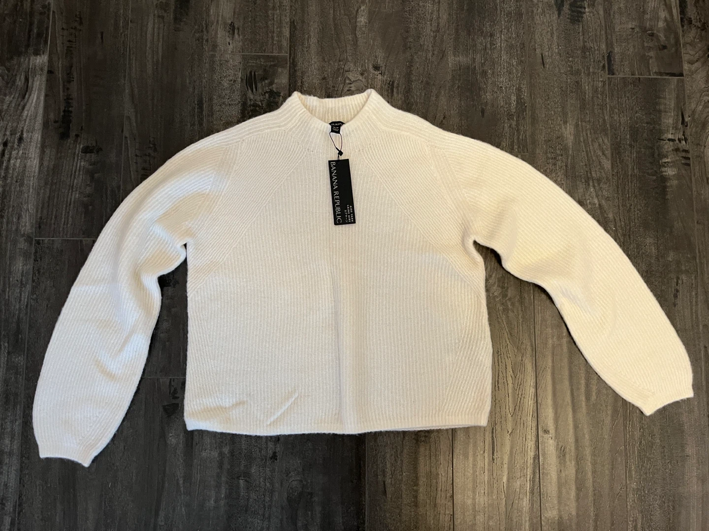 Banana Republic Petite Aire Crew-Neck Sweater