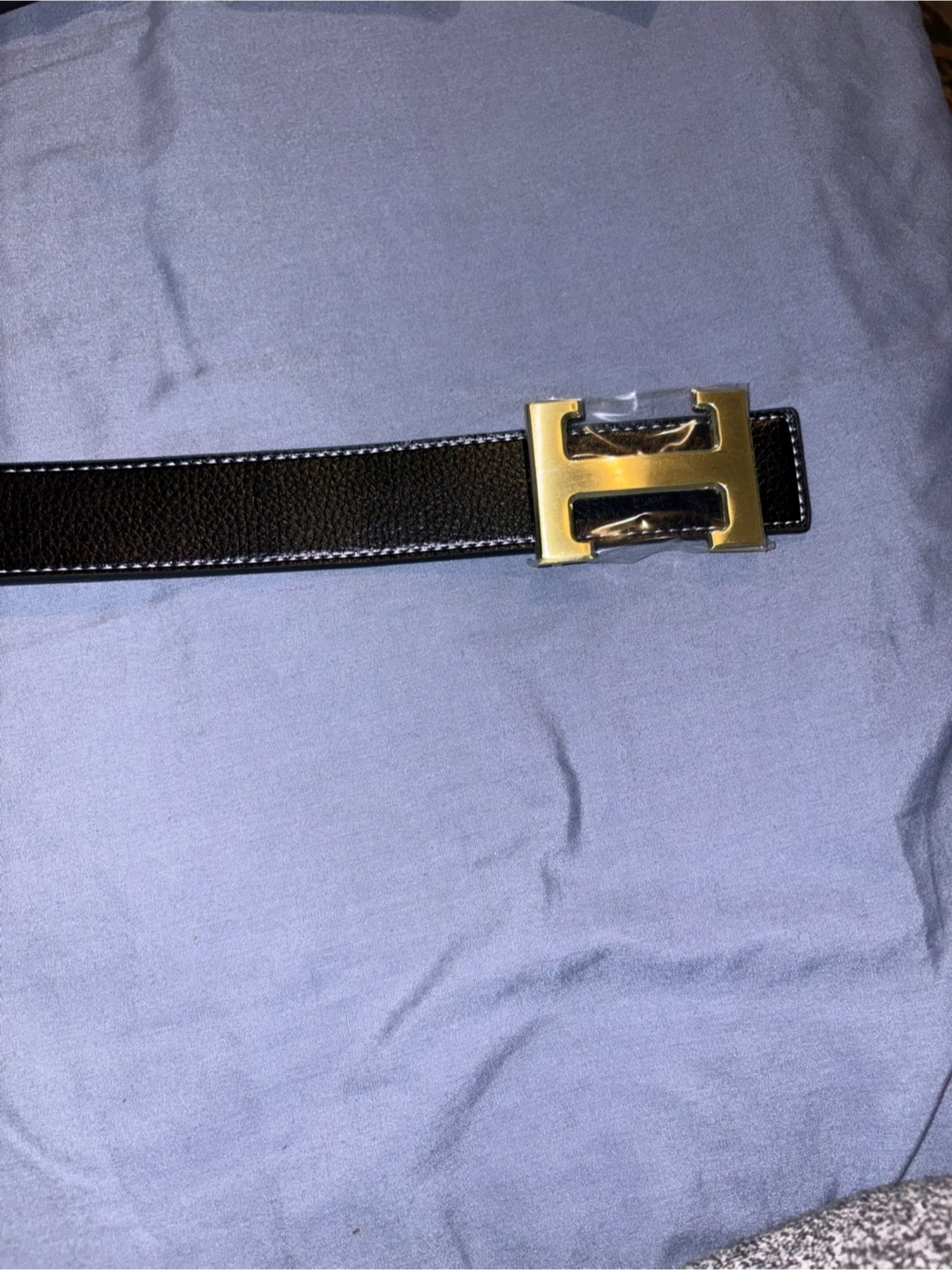 Hermz gold buckle belt - photo 2