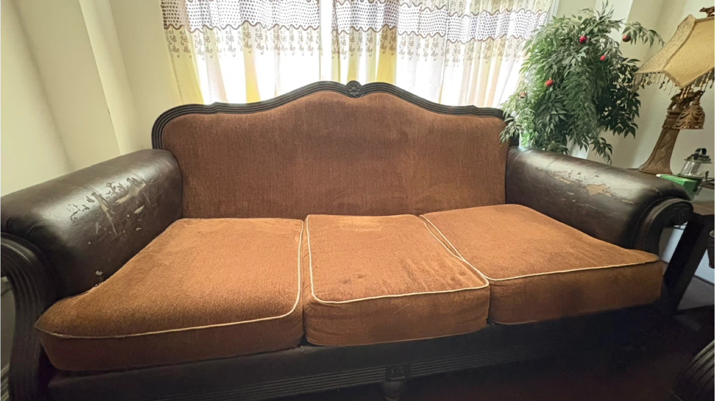 🥕Brown Sofa Set - photo 4