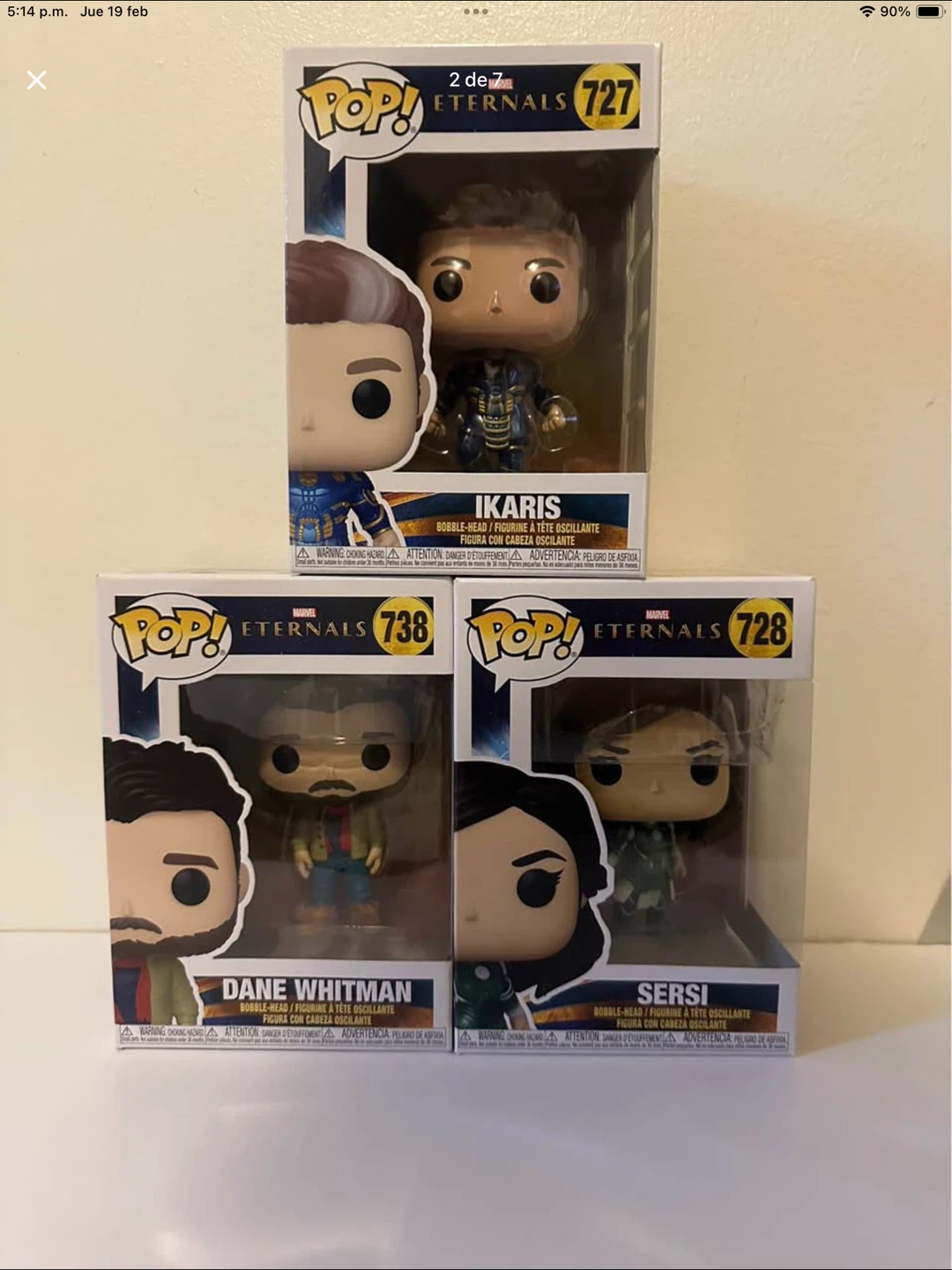 Funko Pop! Marvel Eternals Figures