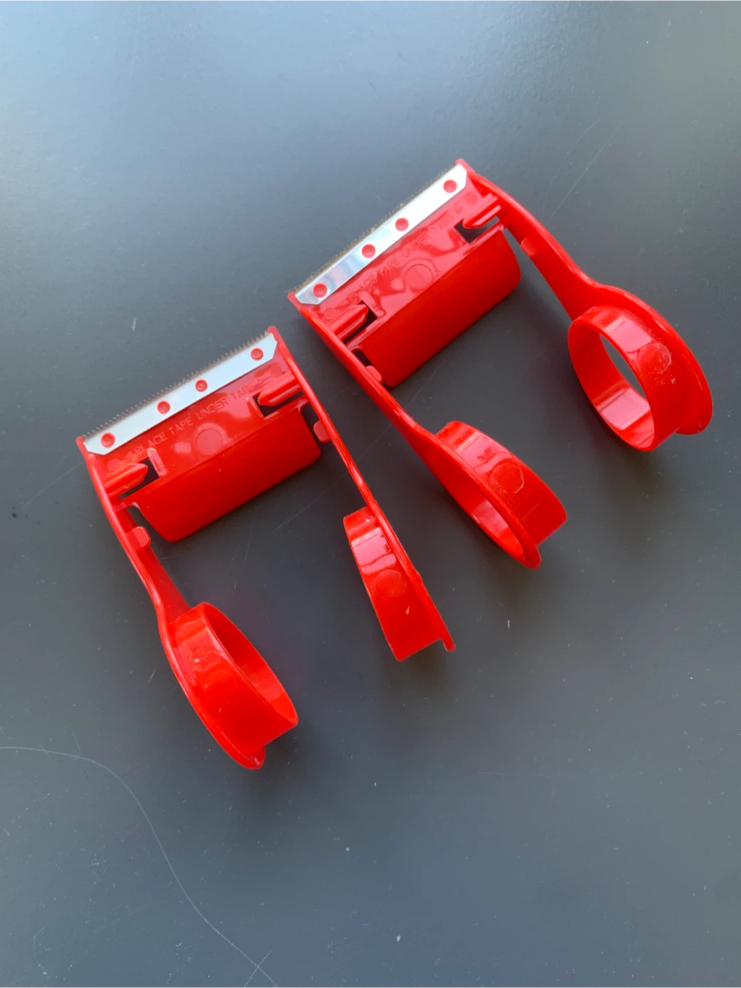 🥕Red Plastic Tape Dispensers - photo 2