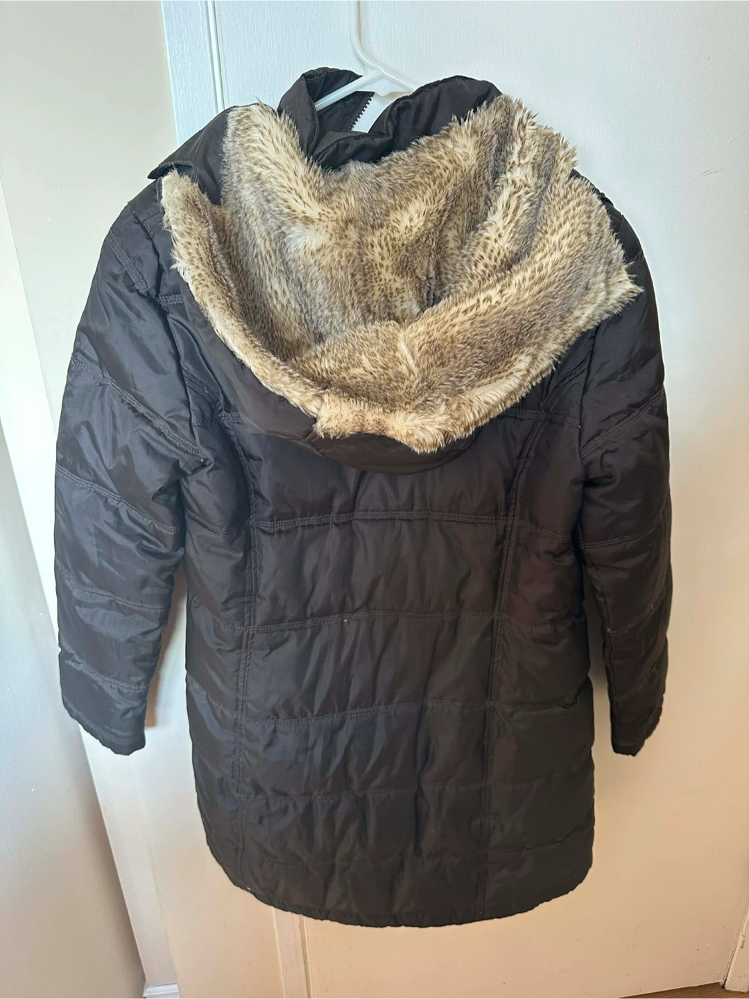 Atmosphere Puffer Coat with Fur Hood - photo 2