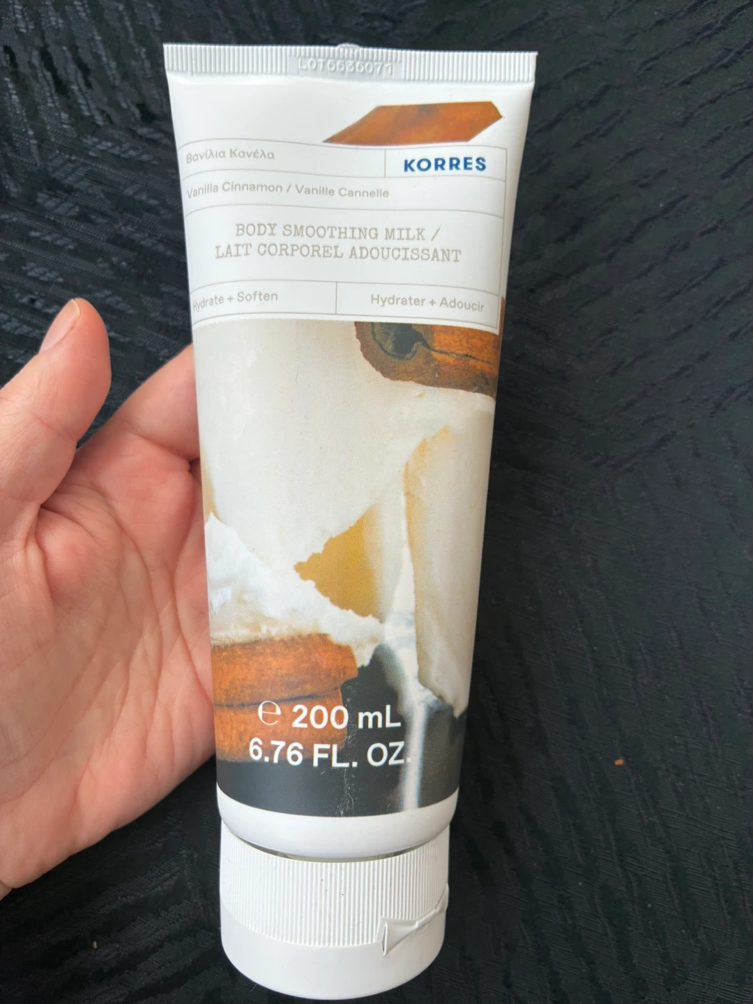 $15 each Korres Body Smoothing Milk - Vanilla Cinnamon 200ml - photo 3