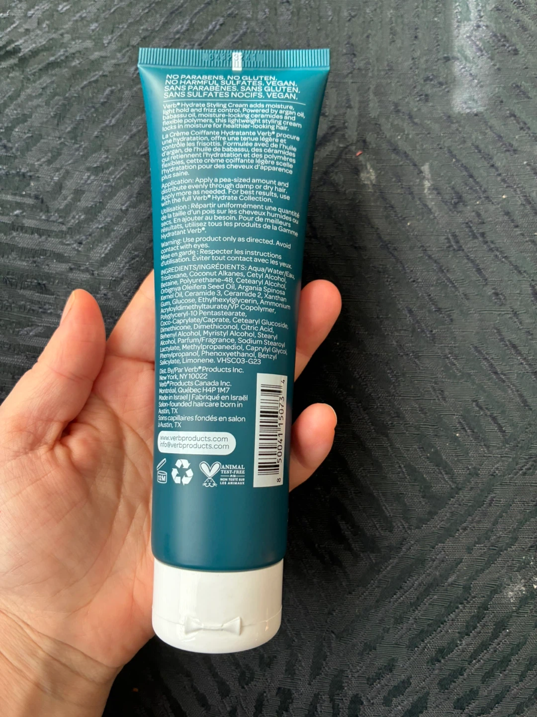 Verb Hydrate Styling Cream for Dry Hair 5.3 oz - photo 2