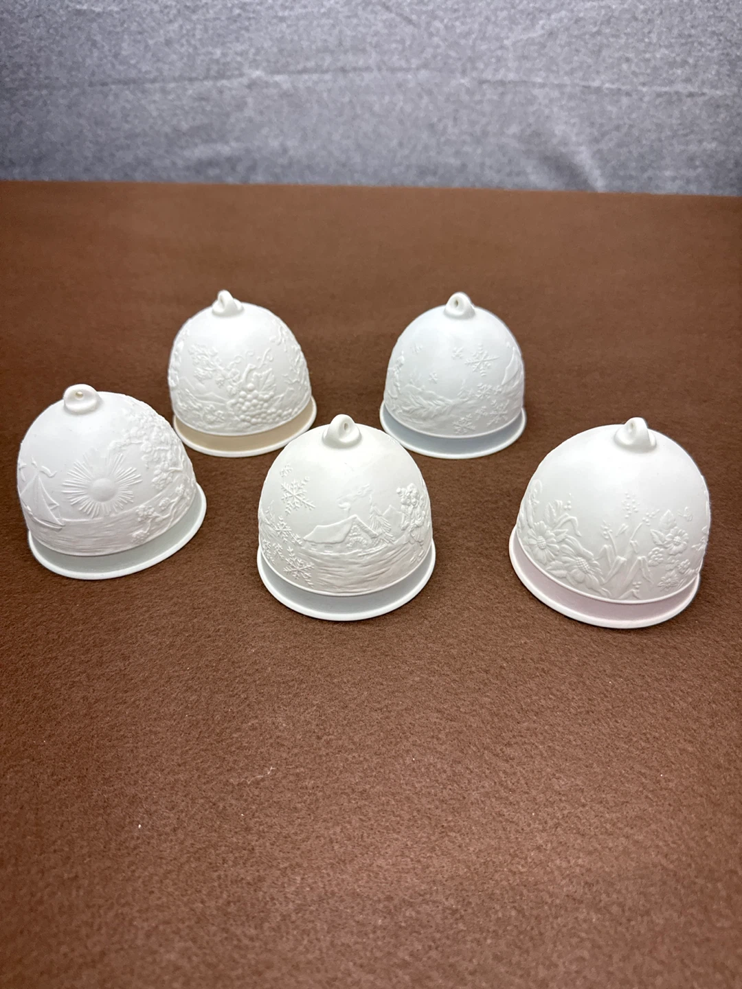 Lladro Collectors Society Bells 1991 92 93 1994 Set + Extra 1994
