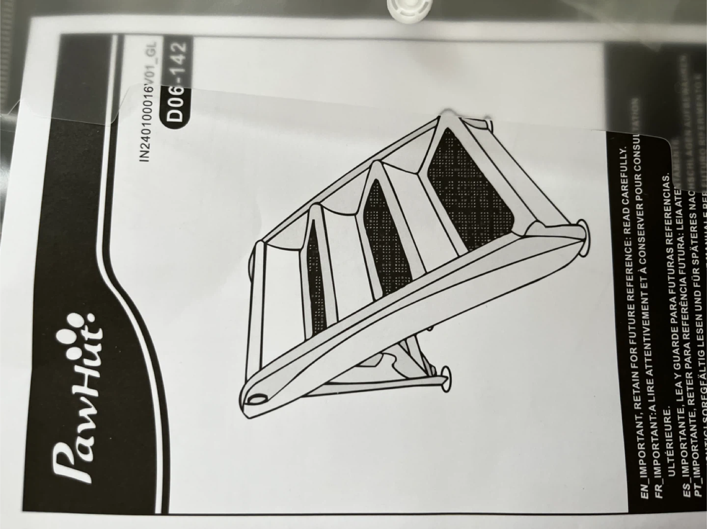 PawHut Pet Ramp for Dogs and Cats - photo 3