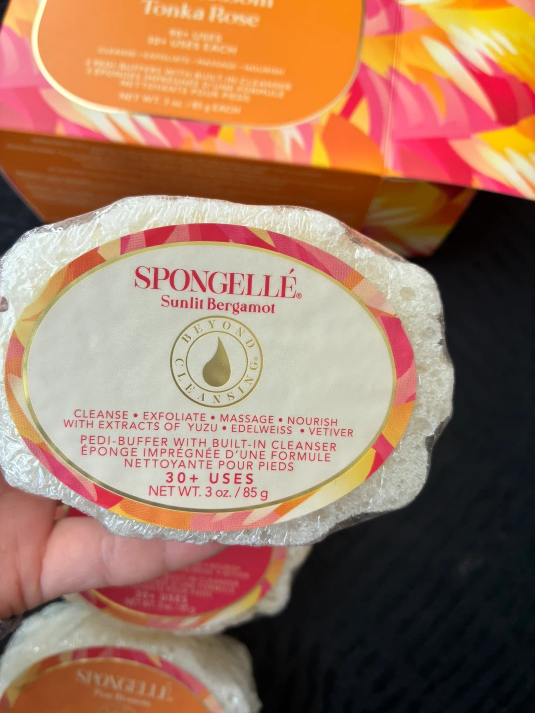 $8 each Spongelle Pedi-Buffer with Built-in Cleanser - 3 oz - photo 2