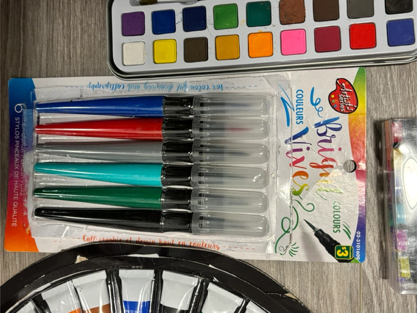 Artist's Series Acrylic Paint Tubes and Art Supplies Bundle - photo 2