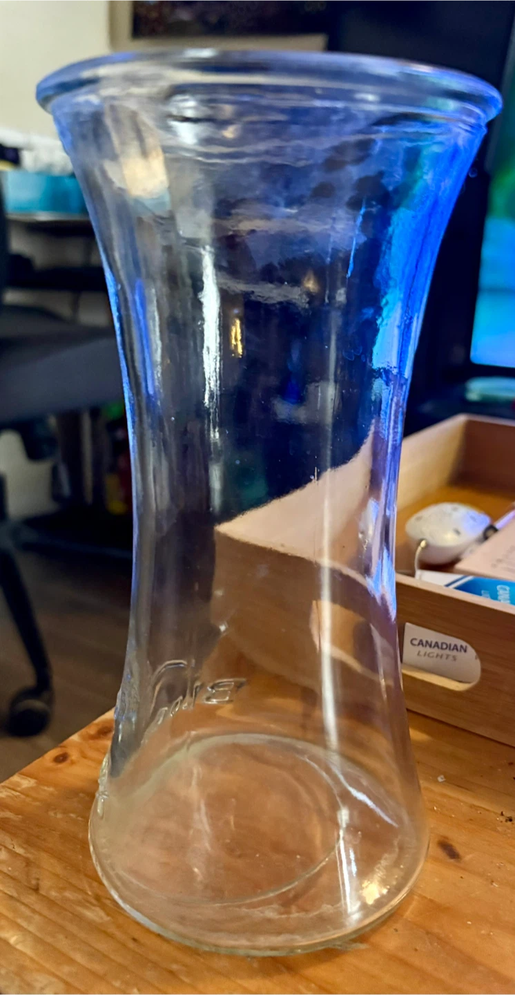 Two Clear Glass Bud Vase - photo 2