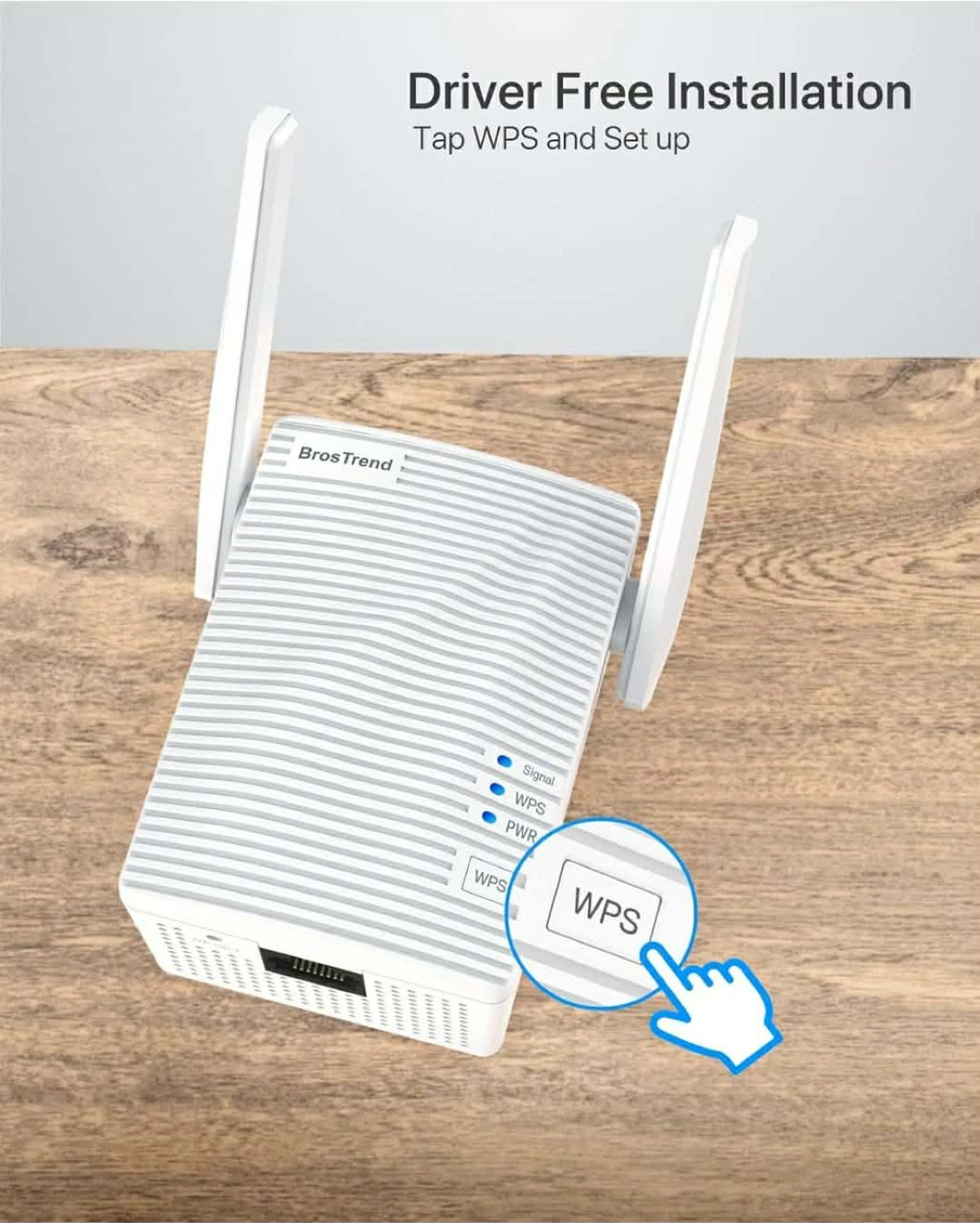 BrosTrend Wireless Bridge WiFi Extender AC1200 - photo 3