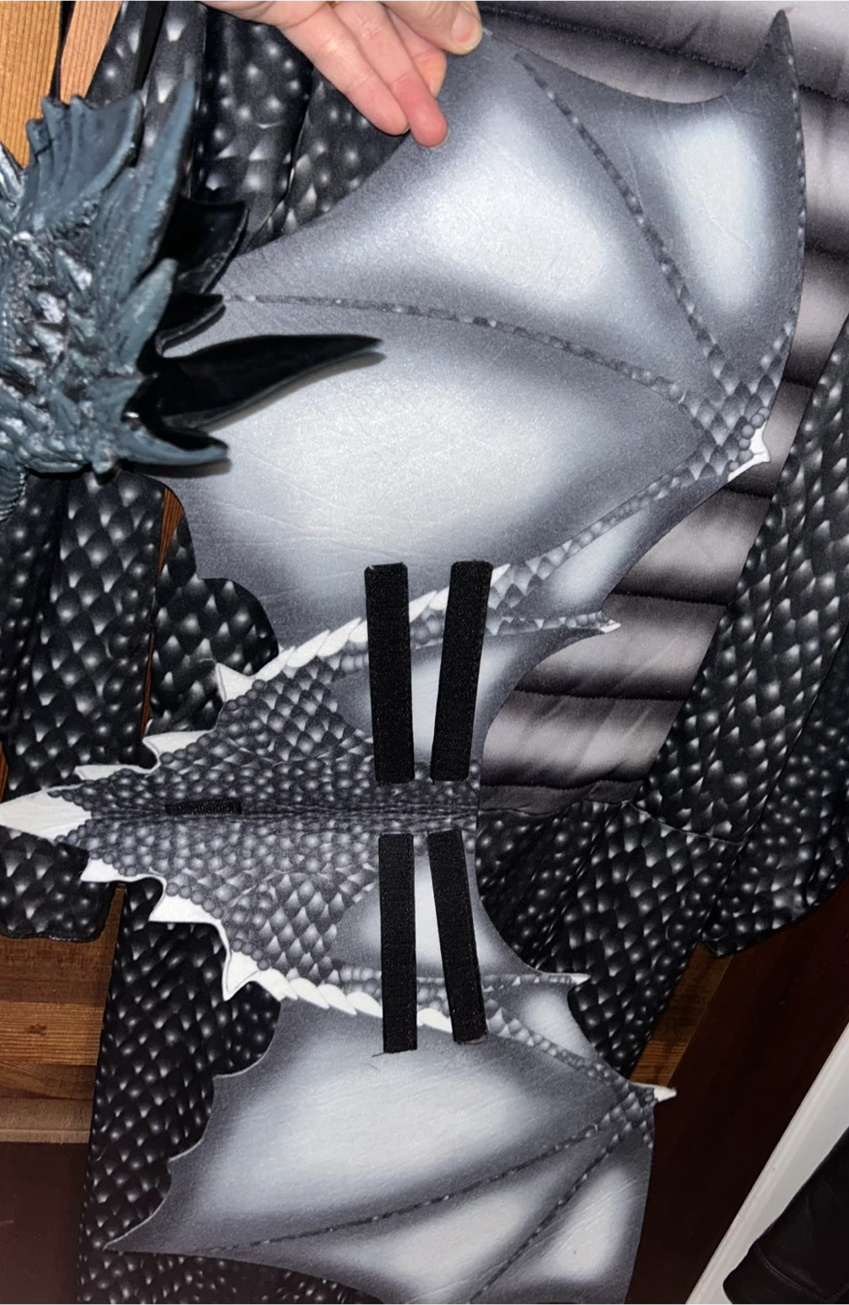 Rubies Dragon Costume with Mask and Wings - Size Large - photo 3