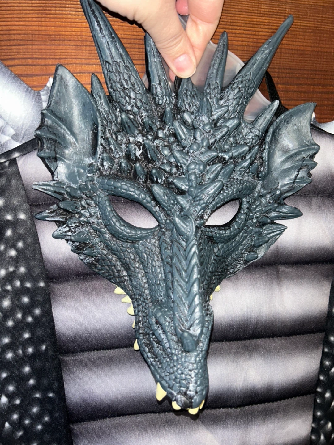 Rubies Dragon Costume with Mask and Wings - Size Large - photo 2