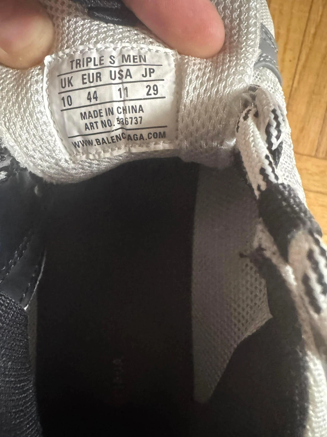 Balenciaga Triple S Sneakers Size 44 - photo 4