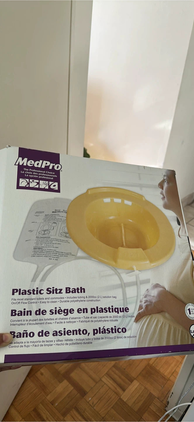MedPro Plastic Sitz Bath with 2L Solution Bag