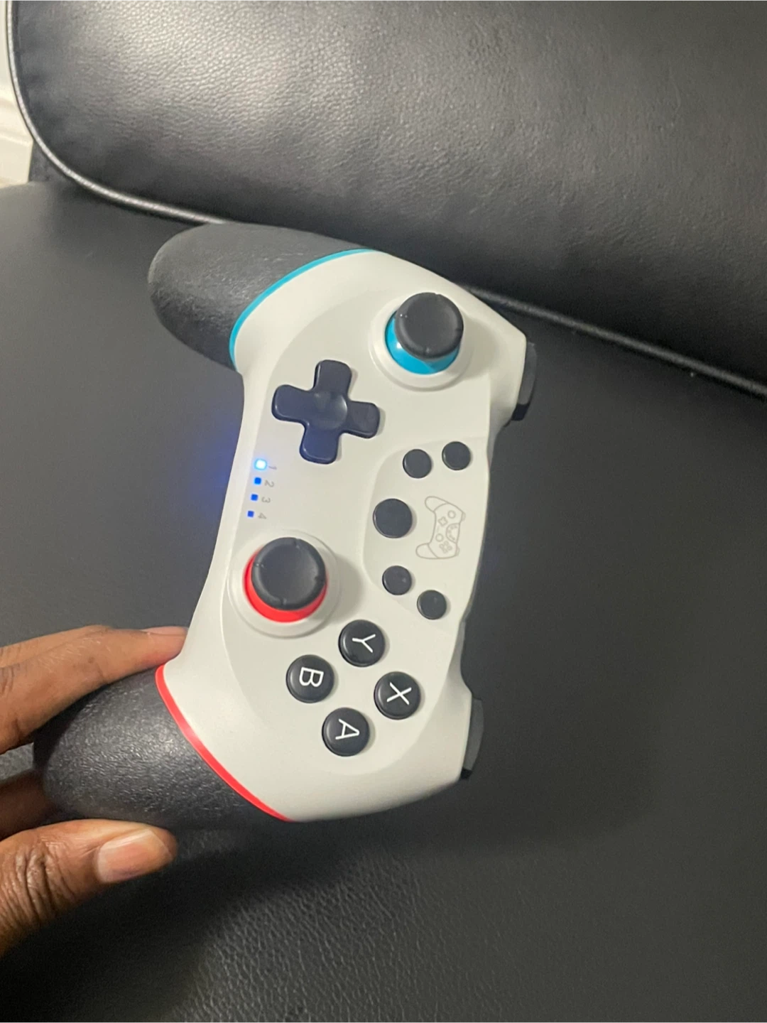 White Wireless Controller for Nintendo Switch - photo 4