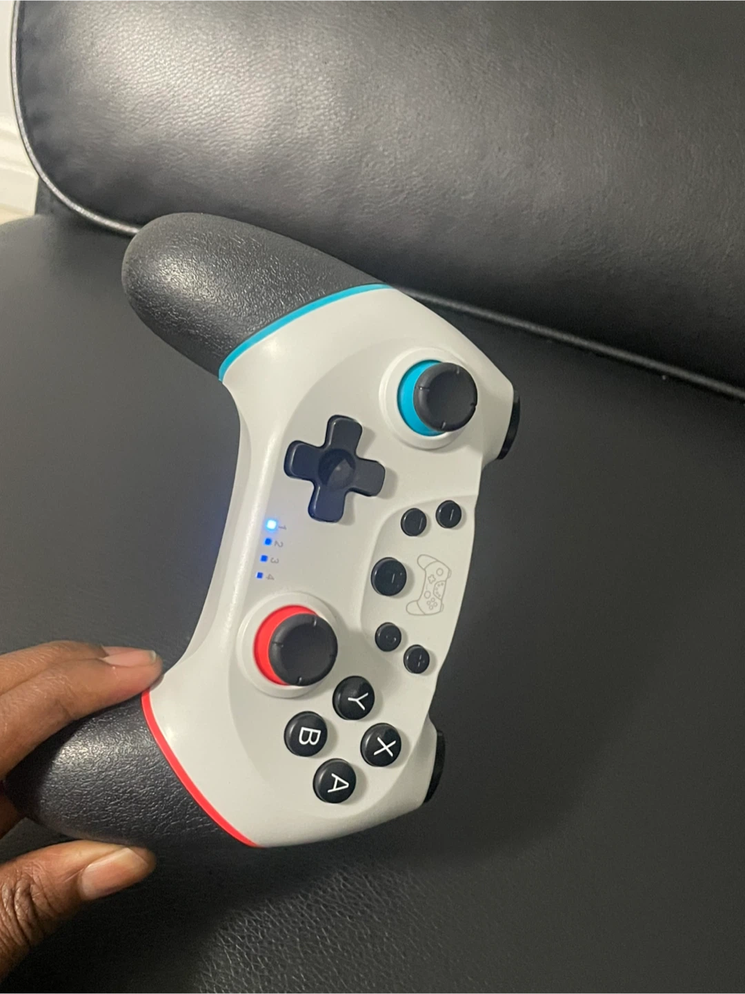 White Wireless Controller for Nintendo Switch - photo 5