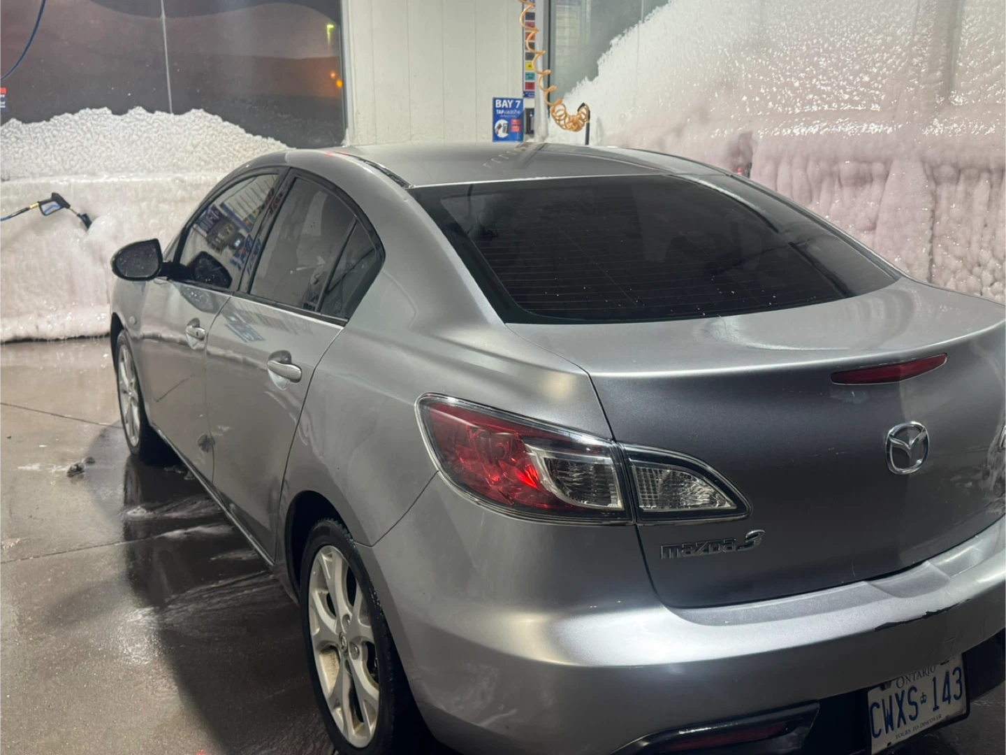 2010 Silver Mazda 3 Sedan - photo 2