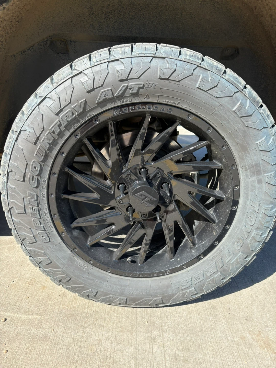 Toyo Open Country A/T III Tires (33x12.50R20LT)