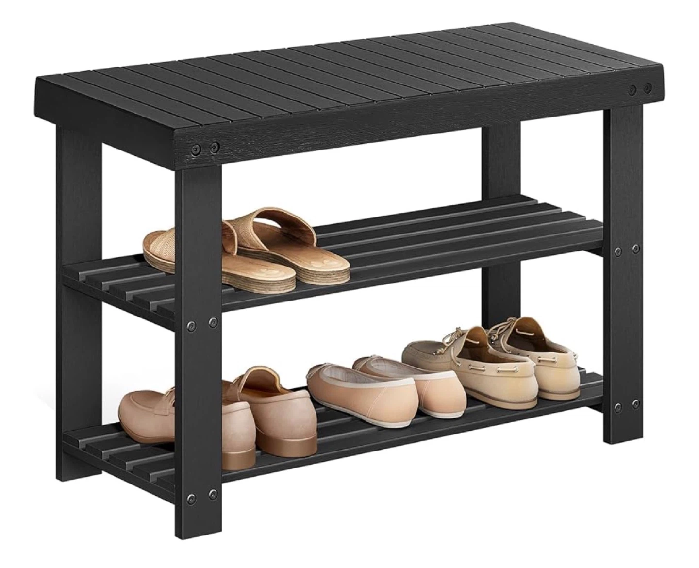 3-Tier Shoe Rack Bench