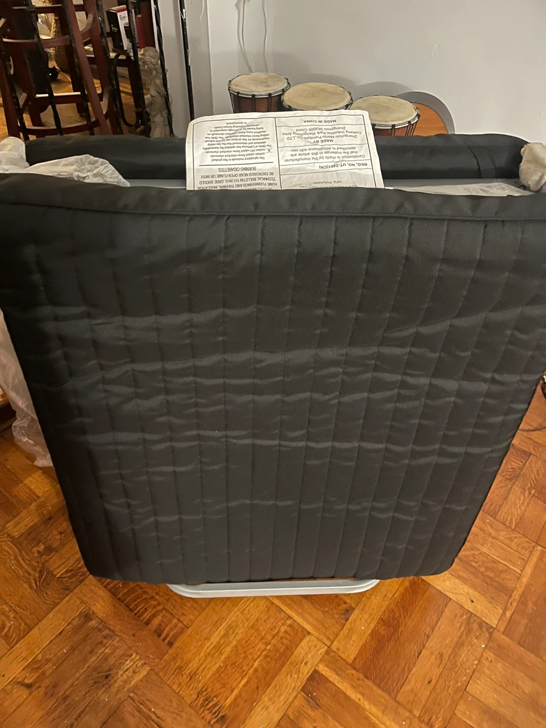 Folding Bed With Mattress and Wheels. - photo 4