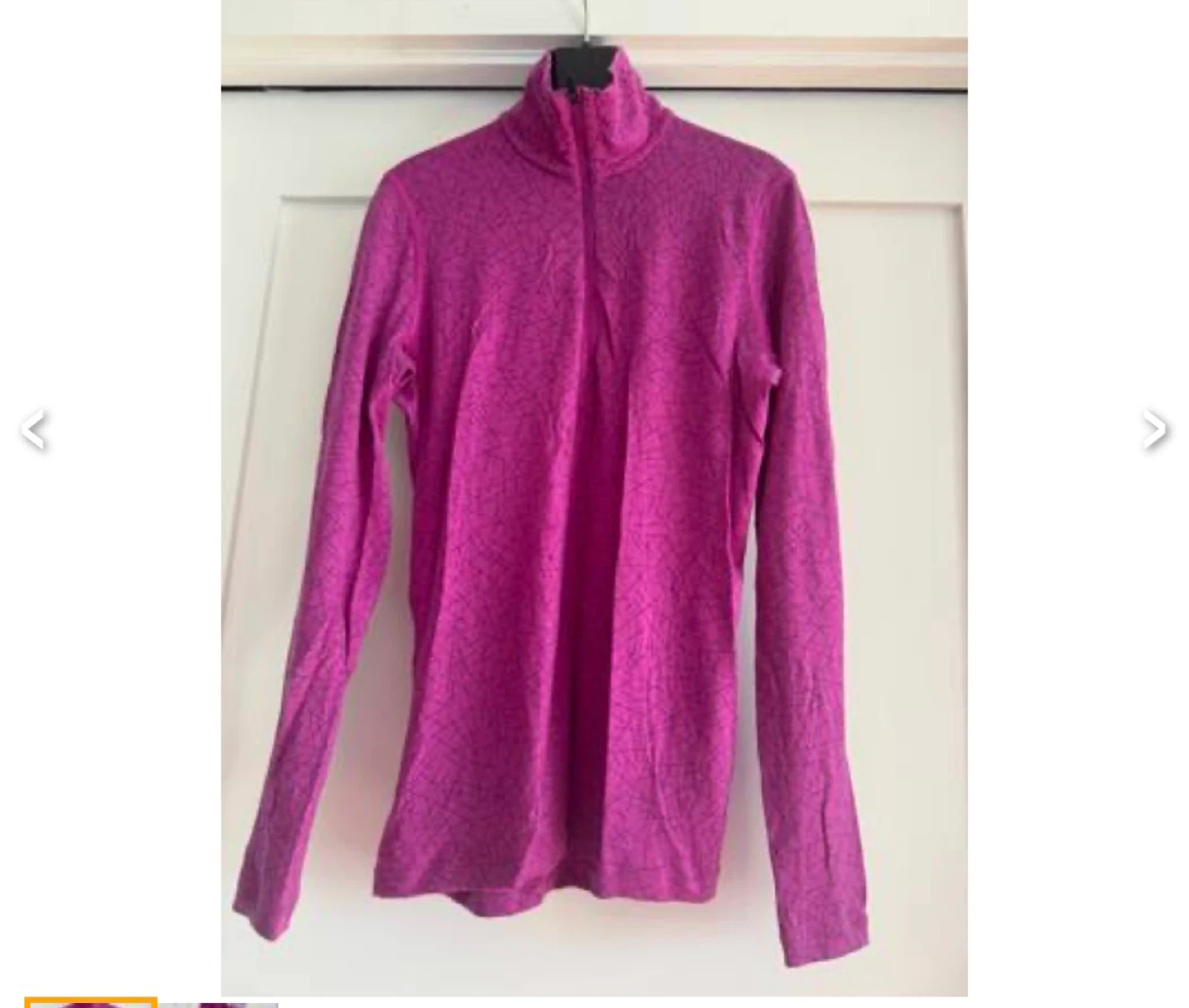 ICEBREAKER Merino 200 Oasis Half Zip Top M Like New