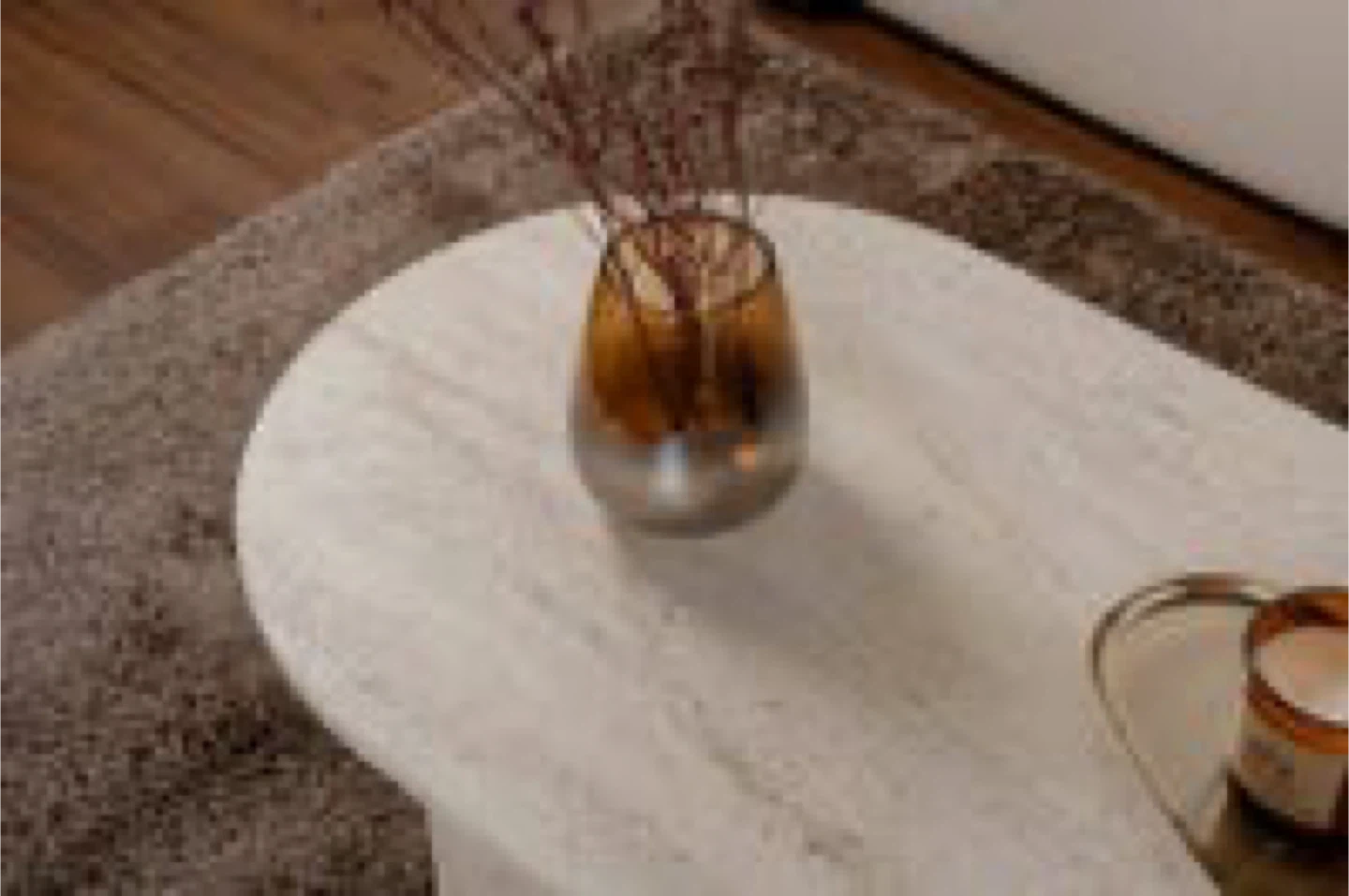 Modern Oval Coffee Table - photo 4