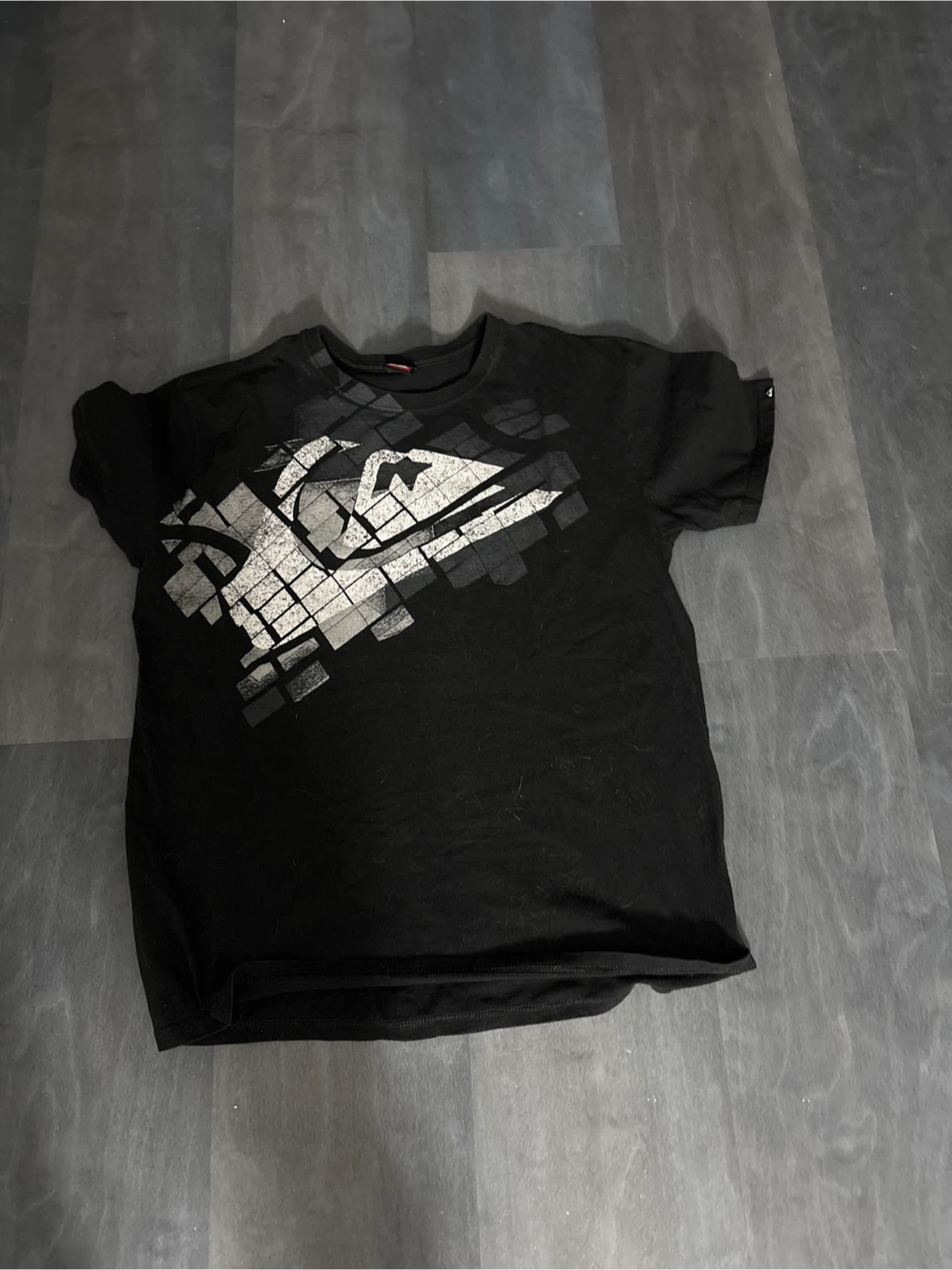 Quiksilver Black Graphic T-Shirt