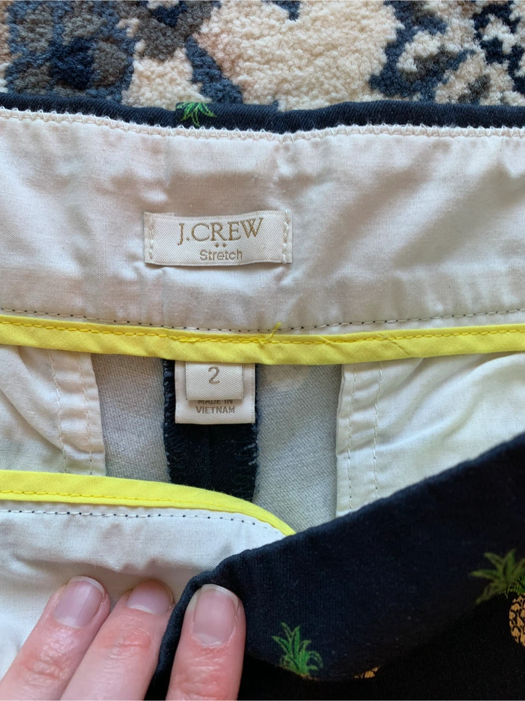 J. Crew Pineapple Print Shorts 🍍 - photo 3