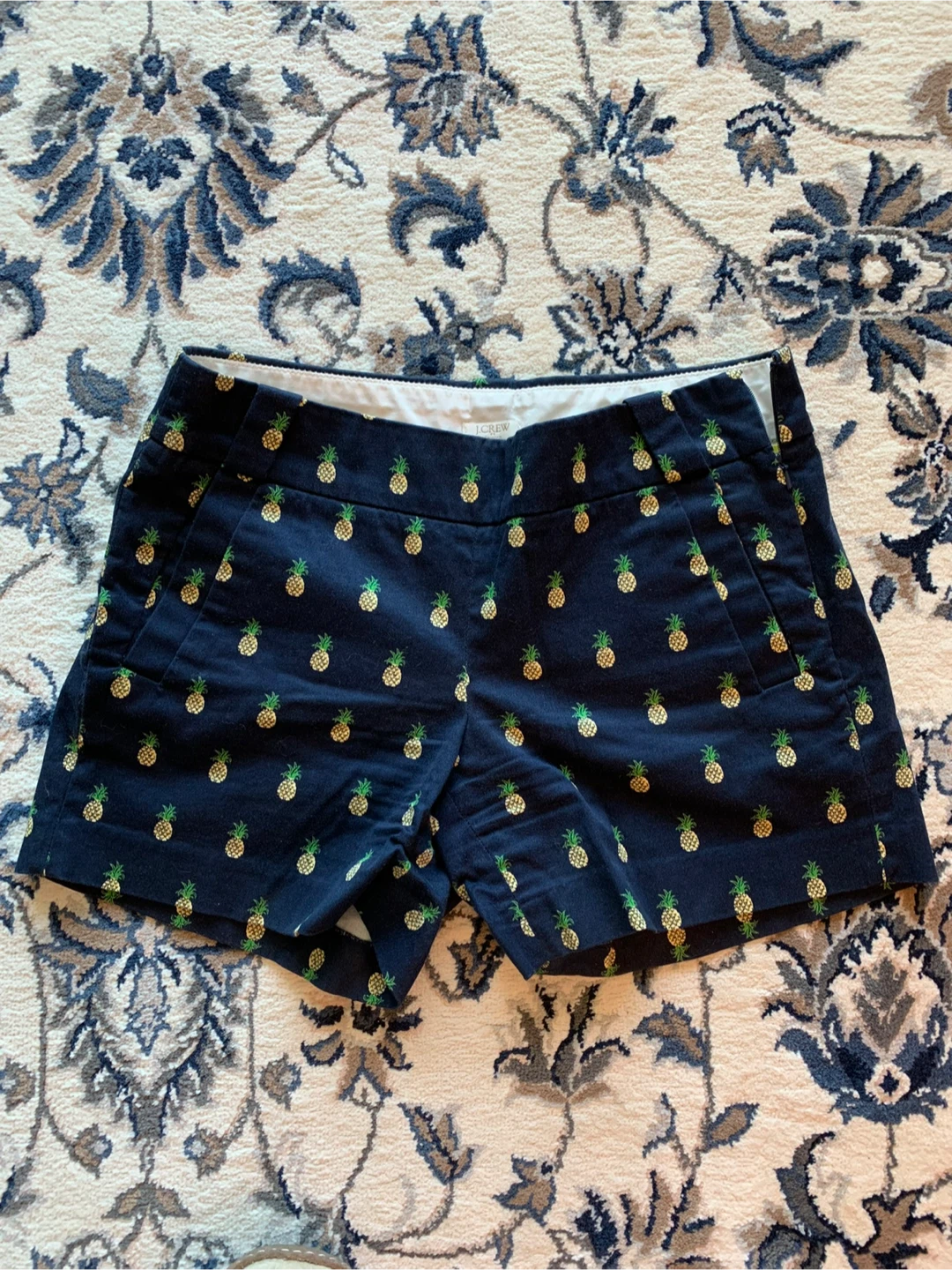 J. Crew Pineapple Print Shorts 🍍