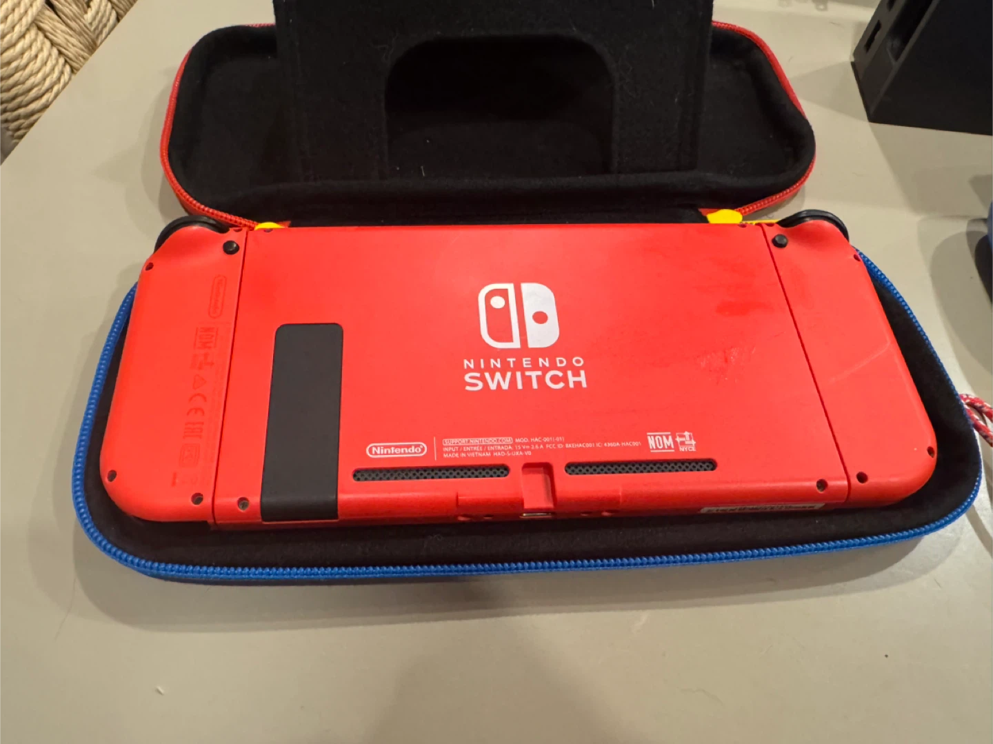 Mario Edition Nintendo Switch Console with docks and controller - photo 4