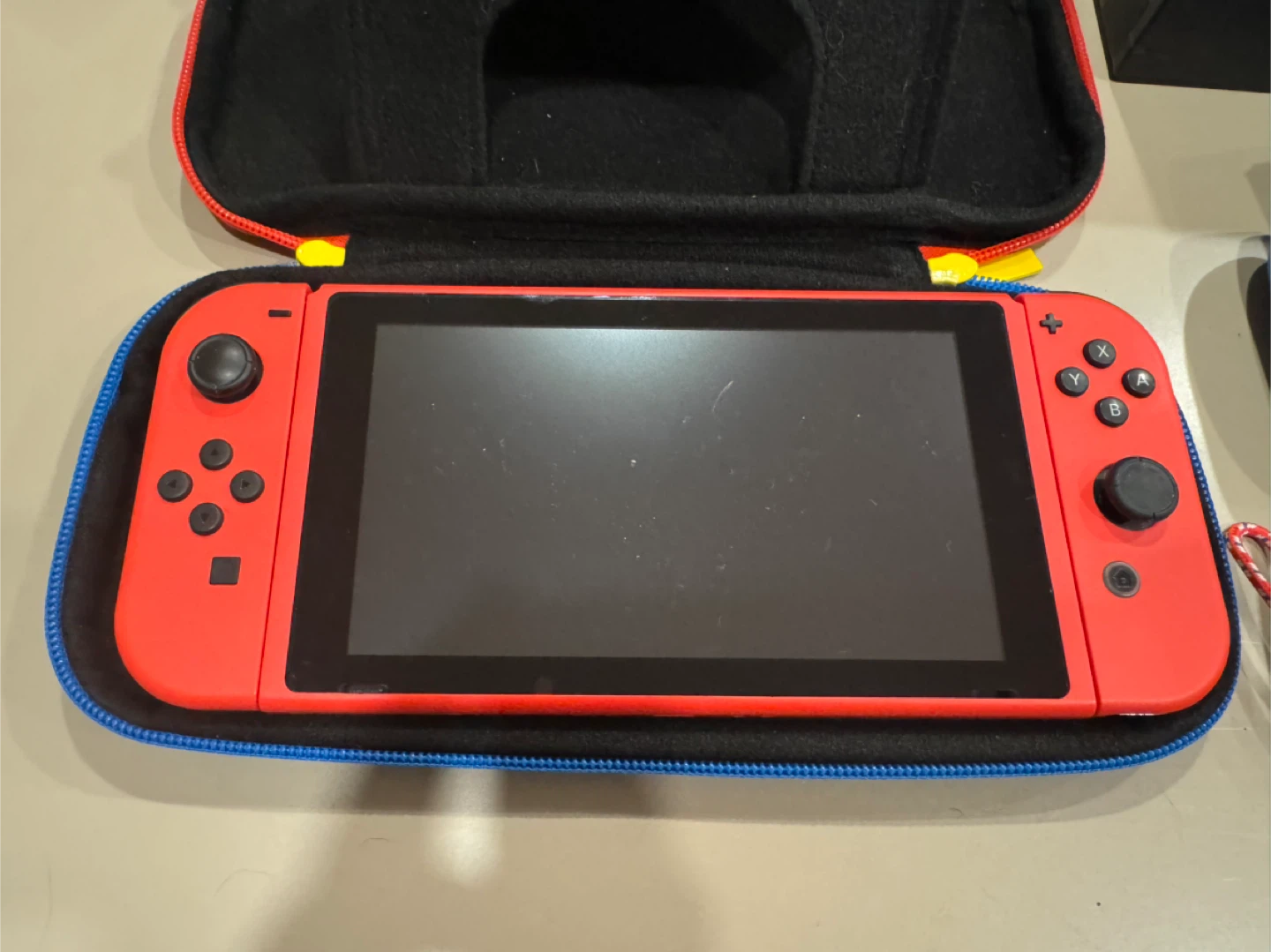 Mario Edition Nintendo Switch Console with docks and controller - photo 3