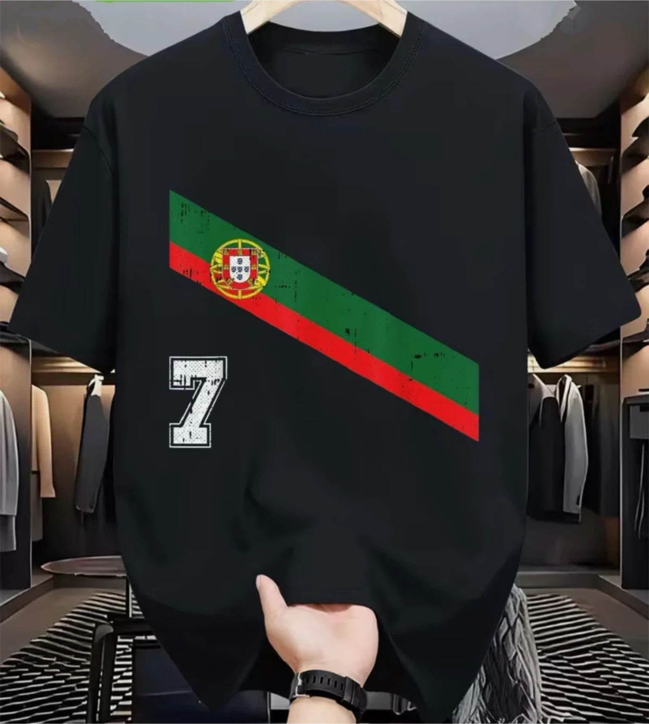 Portugal Football Jersey T-Shirt - photo 3