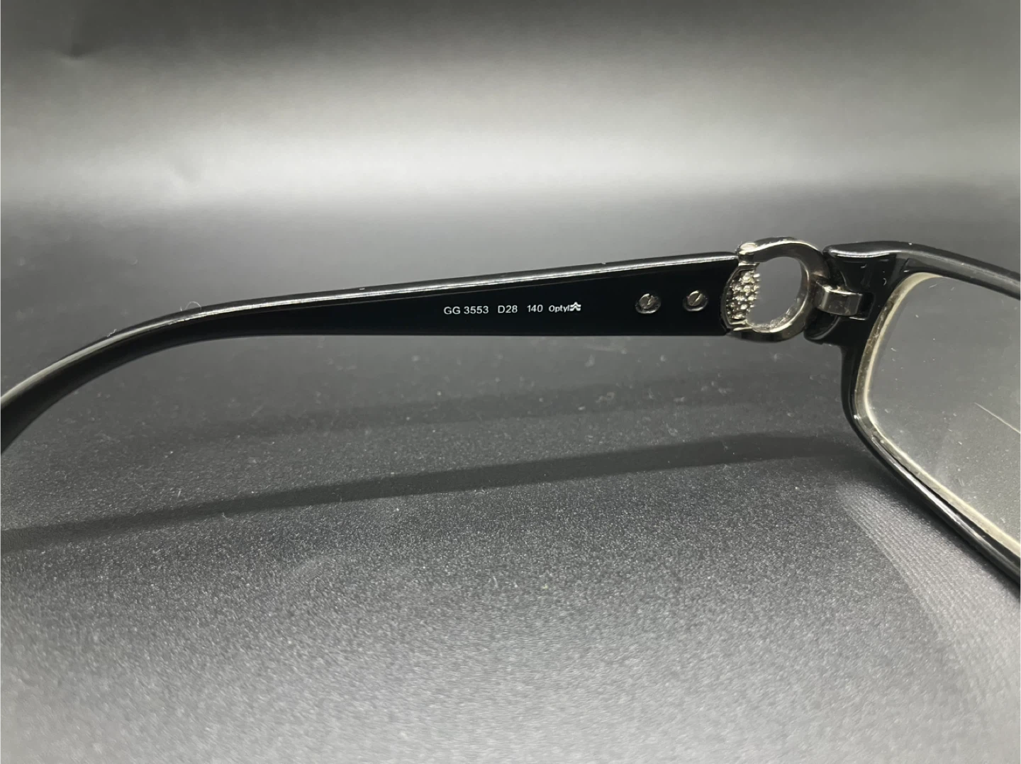 Gucci Gg 3553 D28 140 Square  Eyeglasses - photo 4