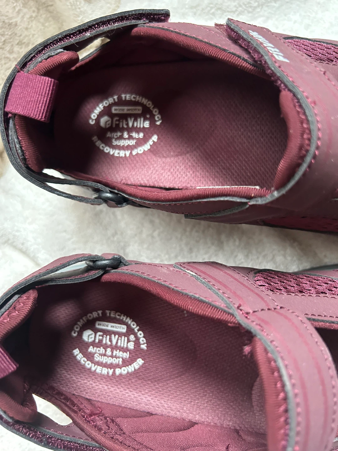 FitVille Women's FlexiWalk Mary Jane Shoes Size 6.5EW - photo 2
