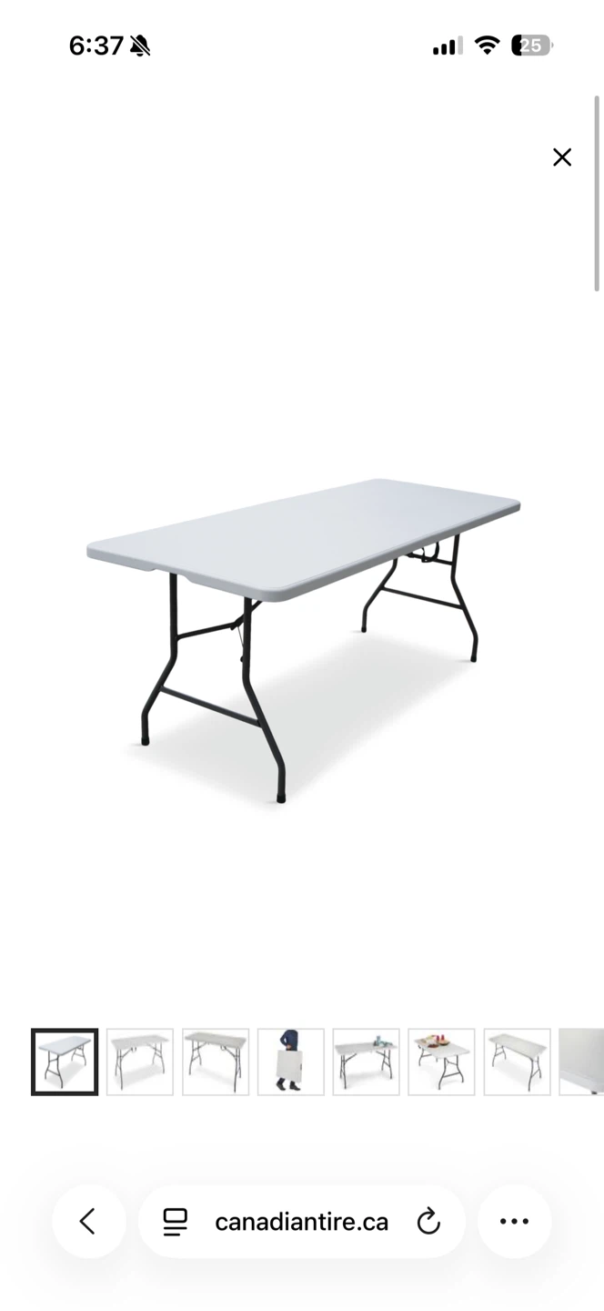Folding Table - 6 ft