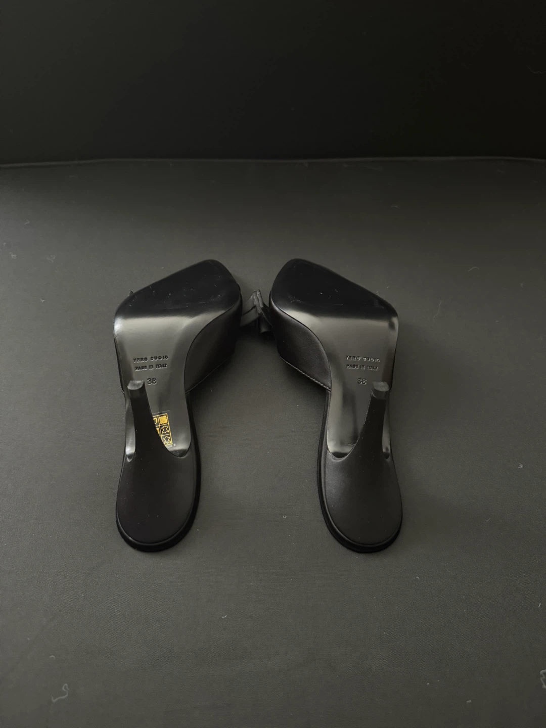 Gia Borghini "Honorine" Black Bow Mules - photo 4