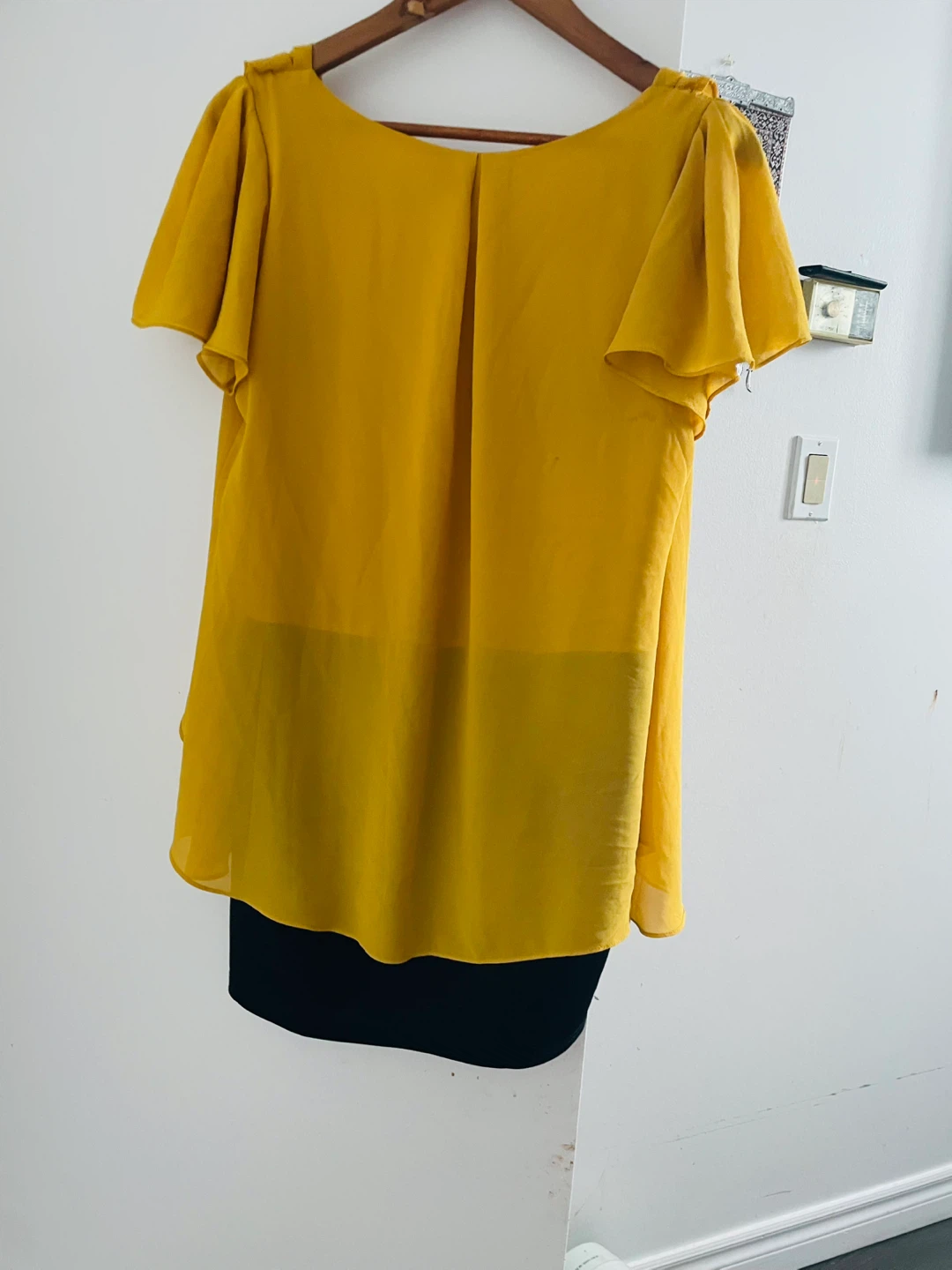 M'lEm Yellow & Black Dress - photo 2