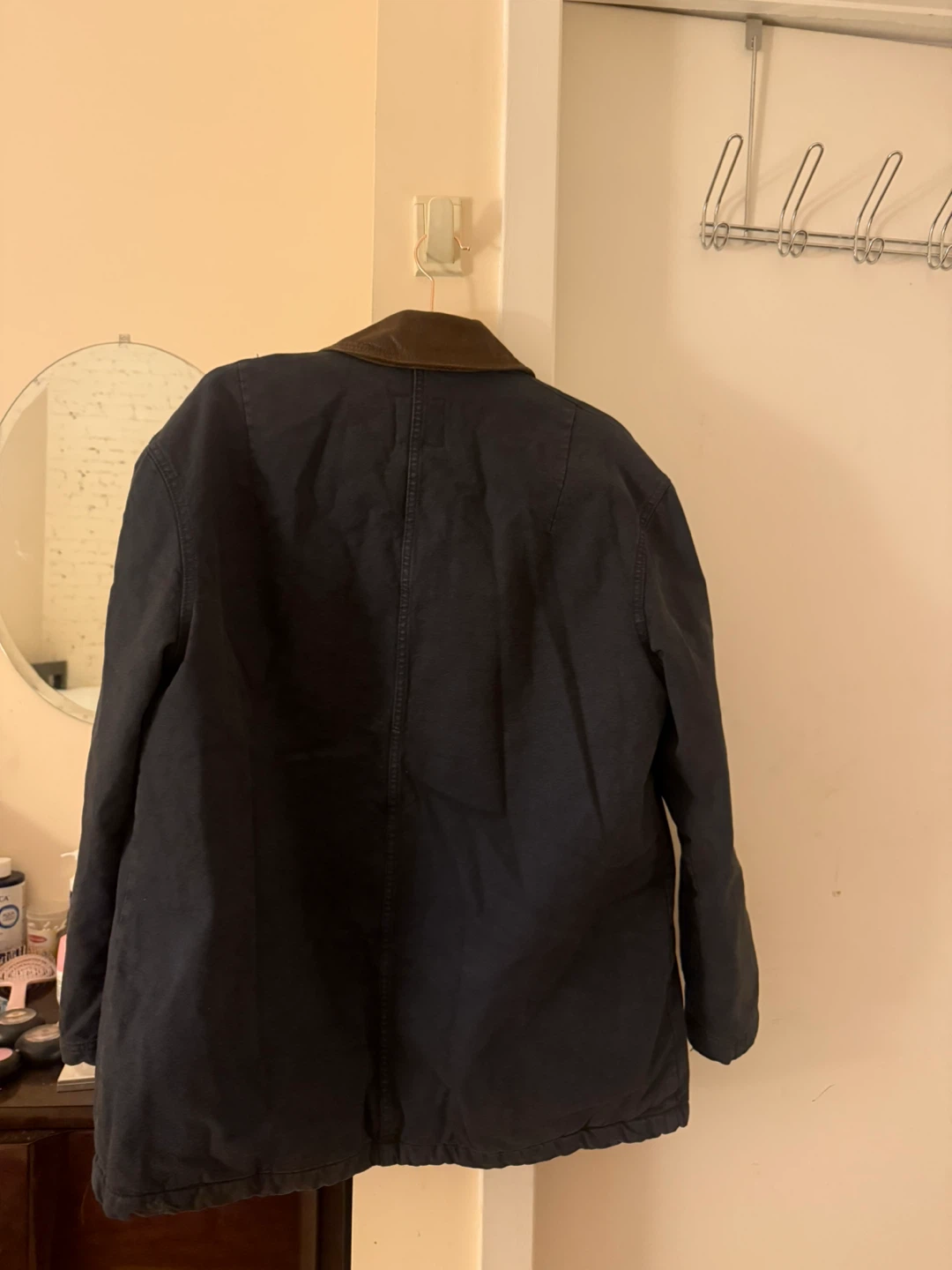 ZARA Women’s Navy Blue Jacket Size XS - photo 3