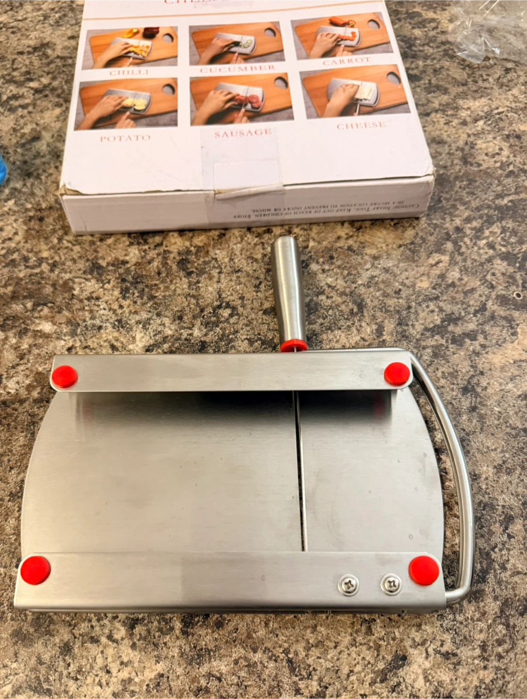 Stainless Steel Cheese Slicer 🛋️ 🥕 - photo 4