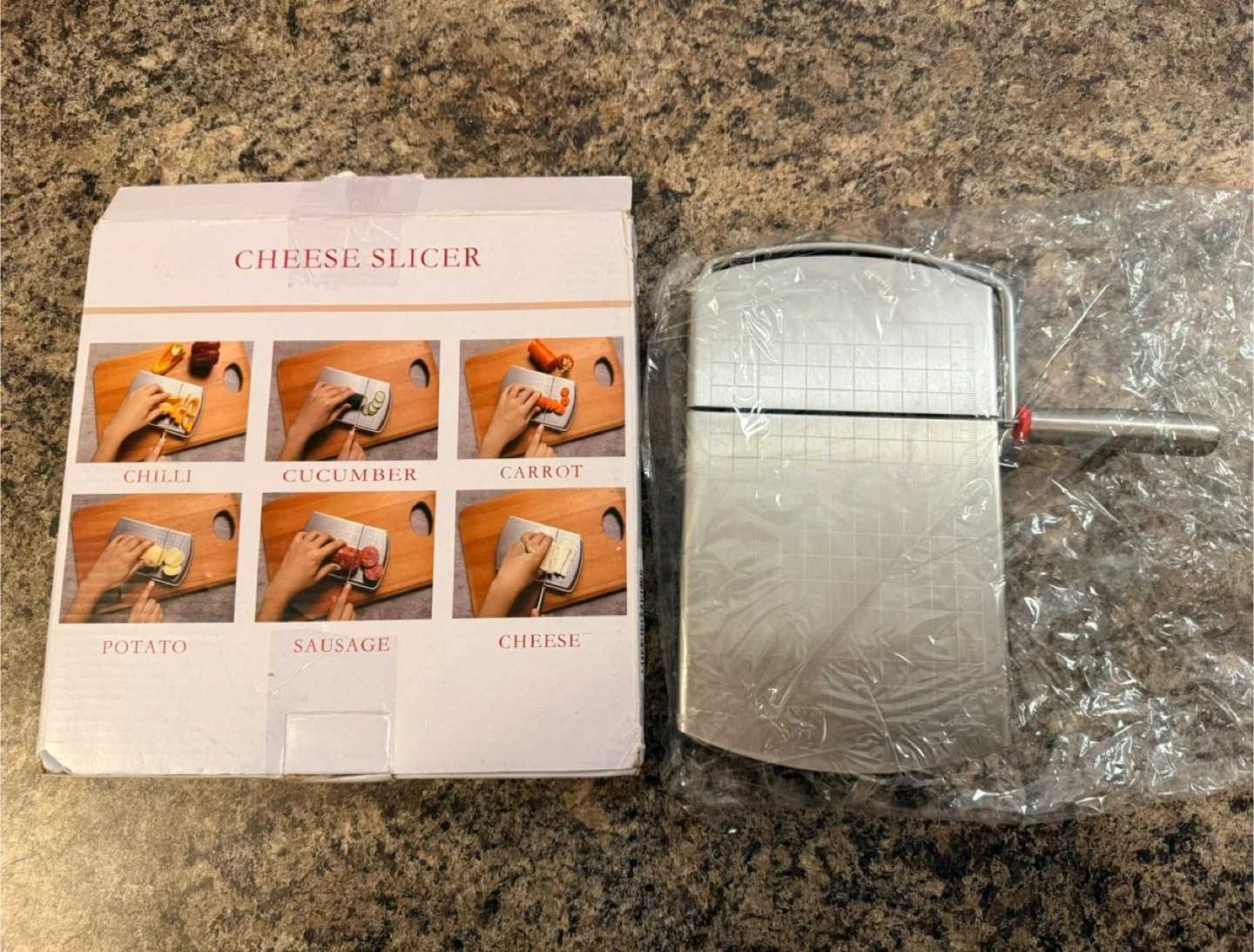 Stainless Steel Cheese Slicer 🛋️ 🥕