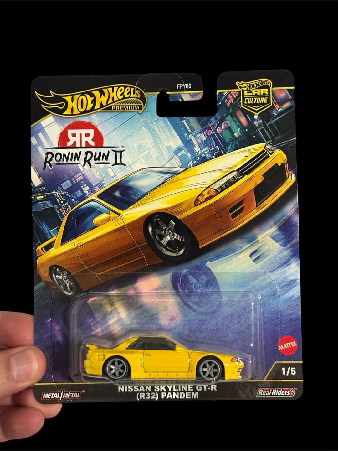 Hot Wheels Premium Ronin Run II Nissan Skyline GT-R (R32) Pandem