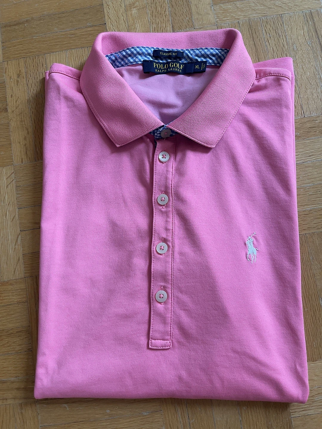 Ralph Lauren Polo Golf Pink Polo Shirt XL