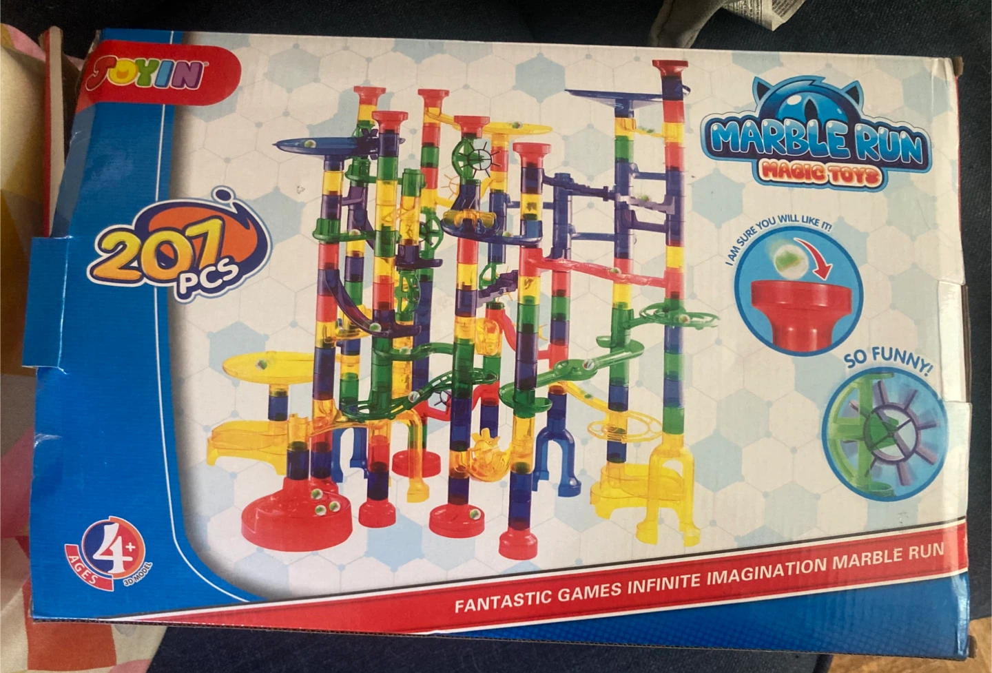 Joyin Marble Run Magic Toys 207 Pcs