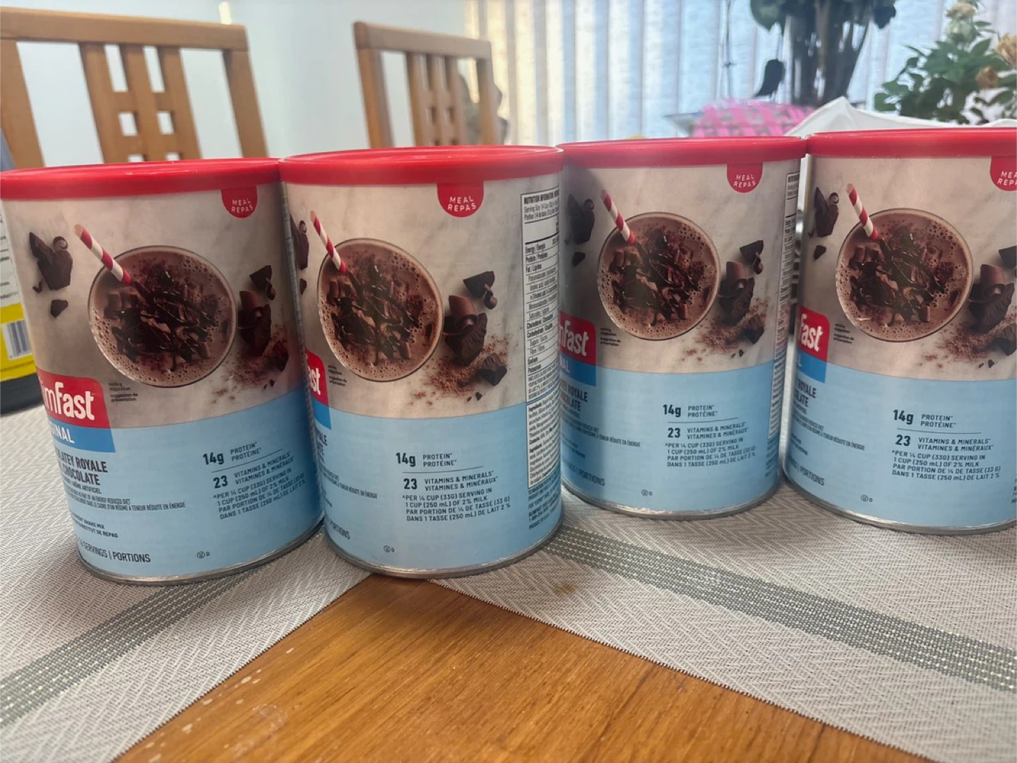 SlimFast Chocolate Royale Meal Replacement (4 Cans)