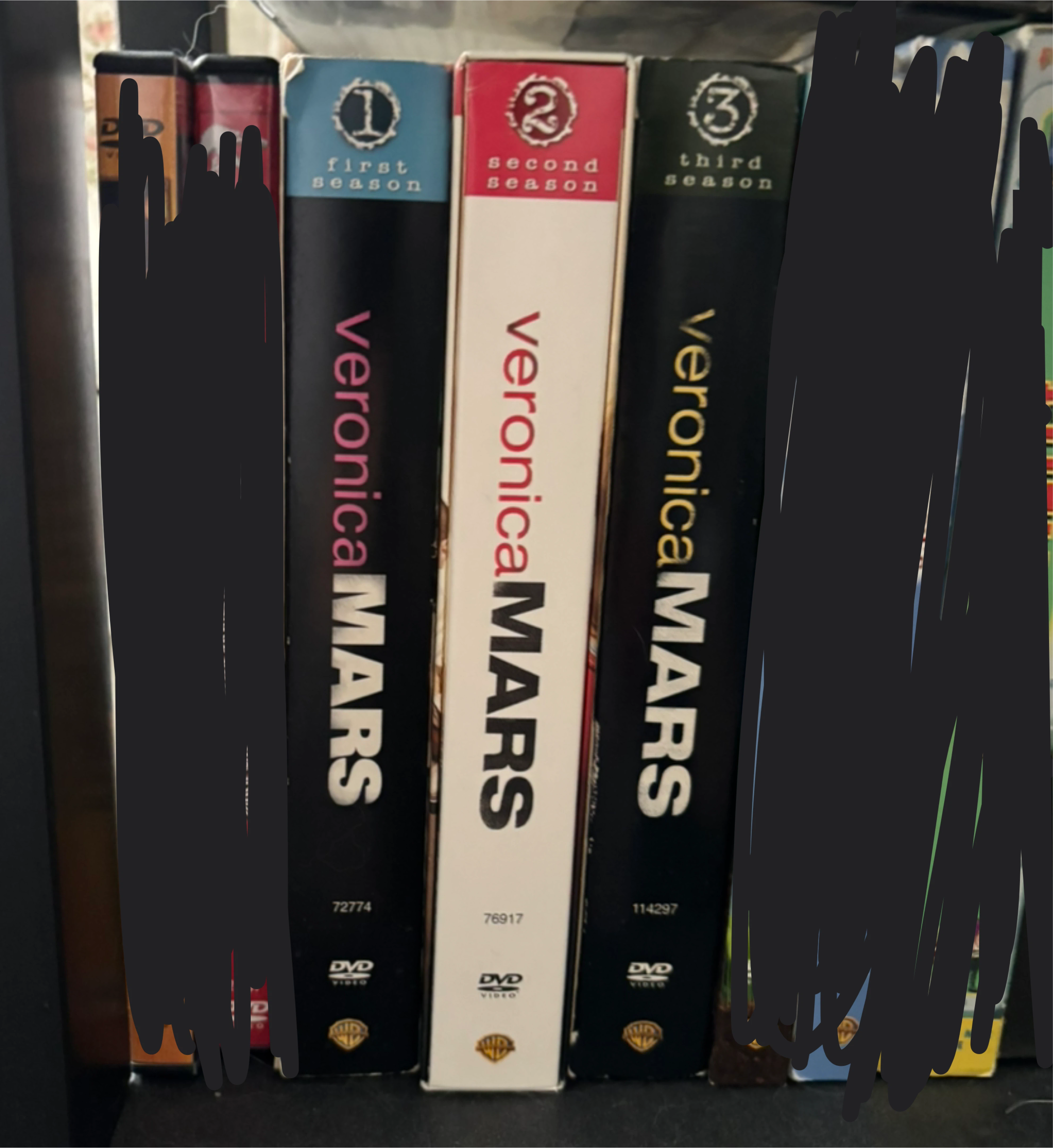 Veronica Mars Seasons 1-3 DVDs