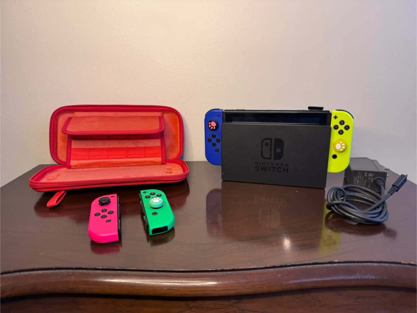 Nintendo Switch Console with Games and Accessories - photo 2