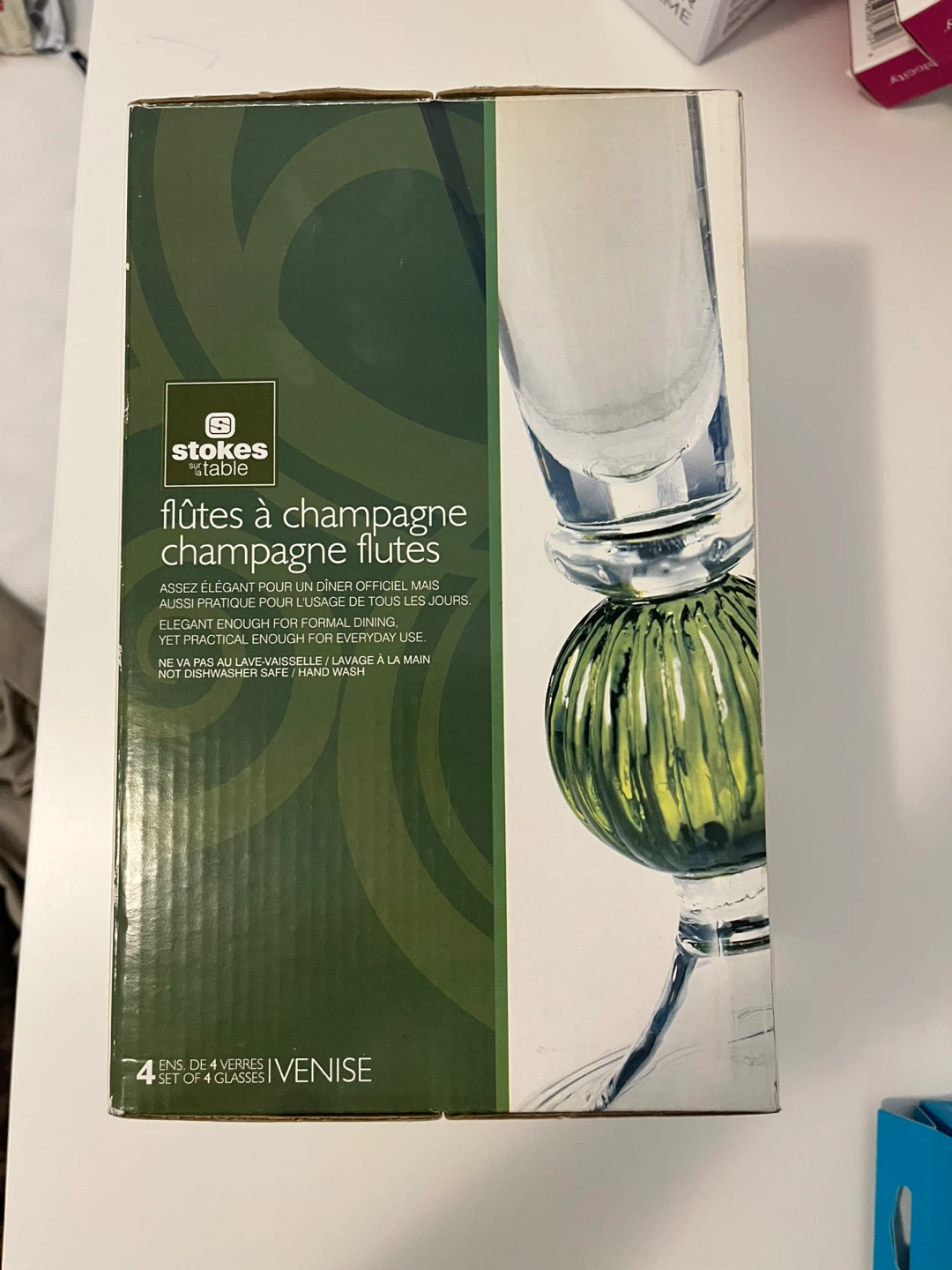 Stokes Table "Venise" Champagne Flutes - Set of 4 - photo 2